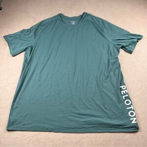 Peloton Men's Aqua Short Sleeve Tee